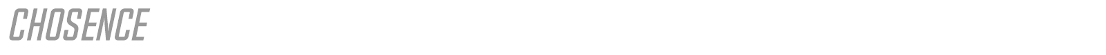 Chosence font preview